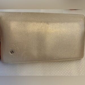 Chanel Metallic Gold Women's Wallet